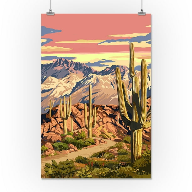 Desert Scene Printable Wall Art